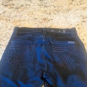 7 For All Mankind Indigo Denim Jeans